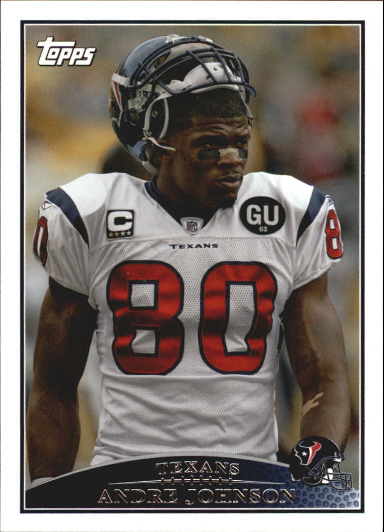 2009 Topps #60 Andre Johnson - FB