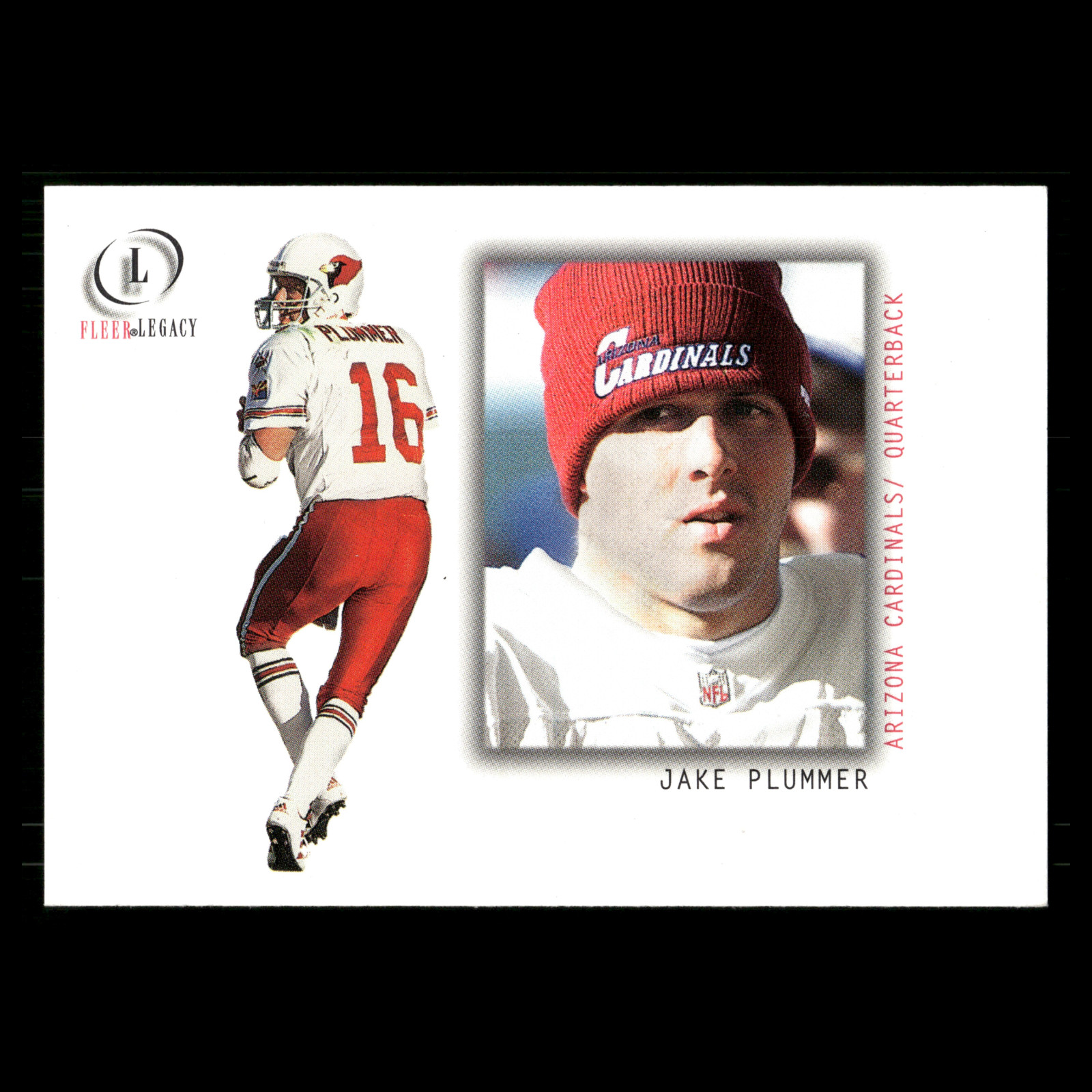 Jake Plummer #7 2001 Fleer Legacy Arizona Cardinals Football Card NFL