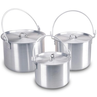 AceCamp Hordentopf aus Aluminium   4/8/12 L oder Set Hordentöpfe Topf Outdoor