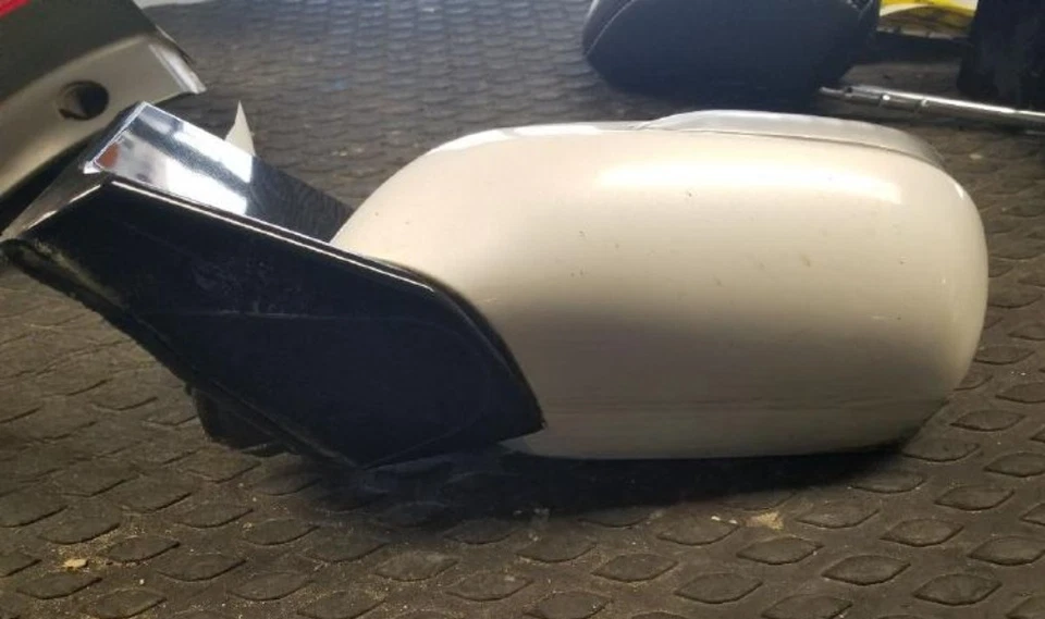 2007-2009 Acura MDX Left Driver LH Side View Door Mirror Power Heated White Oem - Imagem 4 de 4