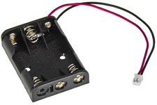 3x AAA Battery Holder with JST Connector - KITRONIK