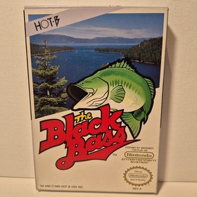The Black Bass - Nintendo NES Video Game - Complete In Box CIB