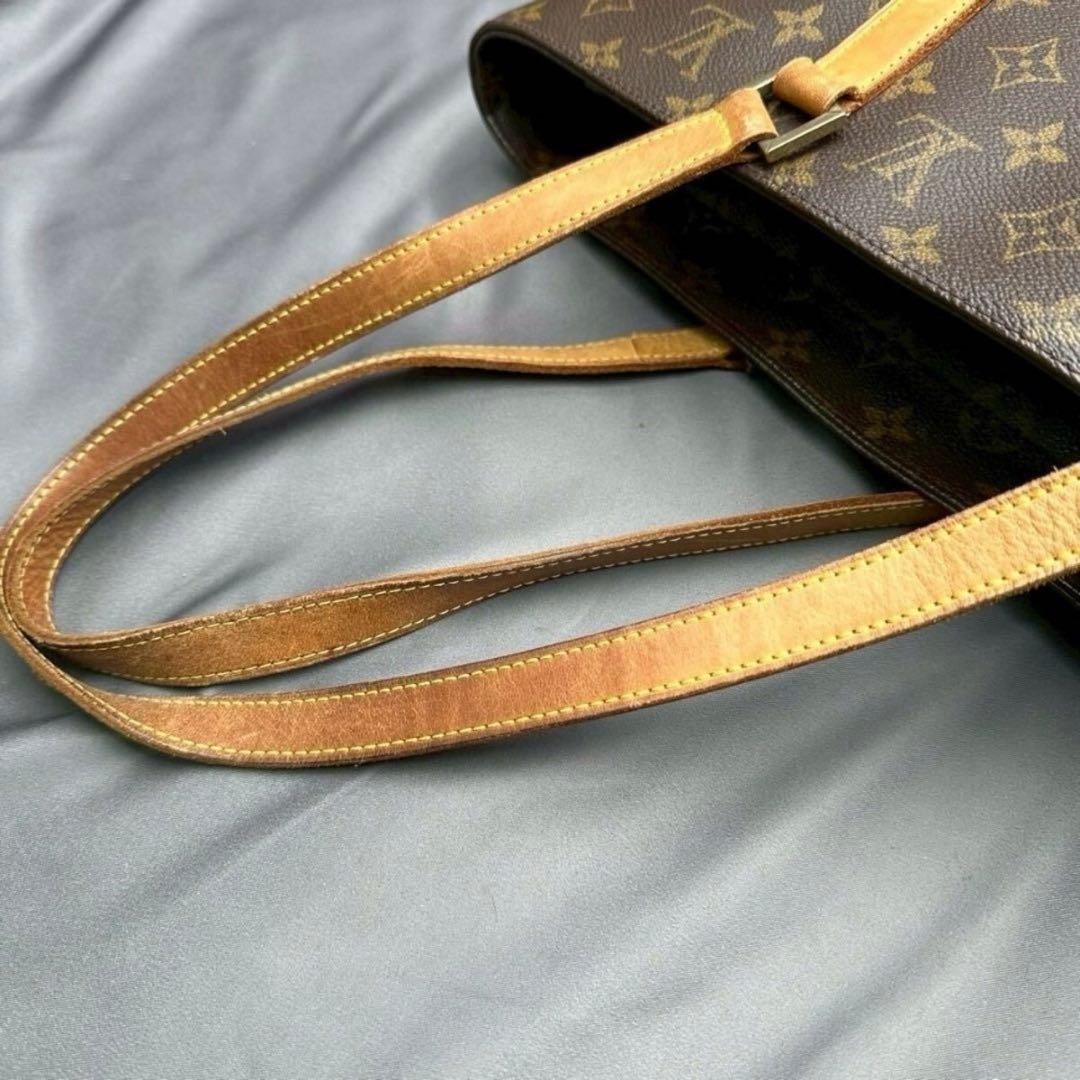 LOUIS VUITTON Luco Tote Bag Handbag M51155 Monogram Brown Women's Auth thumbnail 4