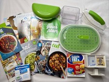 Weight Watchers Lot - 2004 2006 Plastic Pieces Containers Books Pamphlets Scale