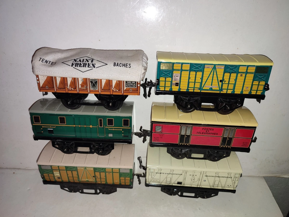 WAGON MARCHANDISES A Ranchers HORNBY ech. 0 en boite. Meccano France