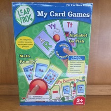 Leap Frog My Card Games Math Rummy Alphabet Go Fish Addition Subtraction A-23 