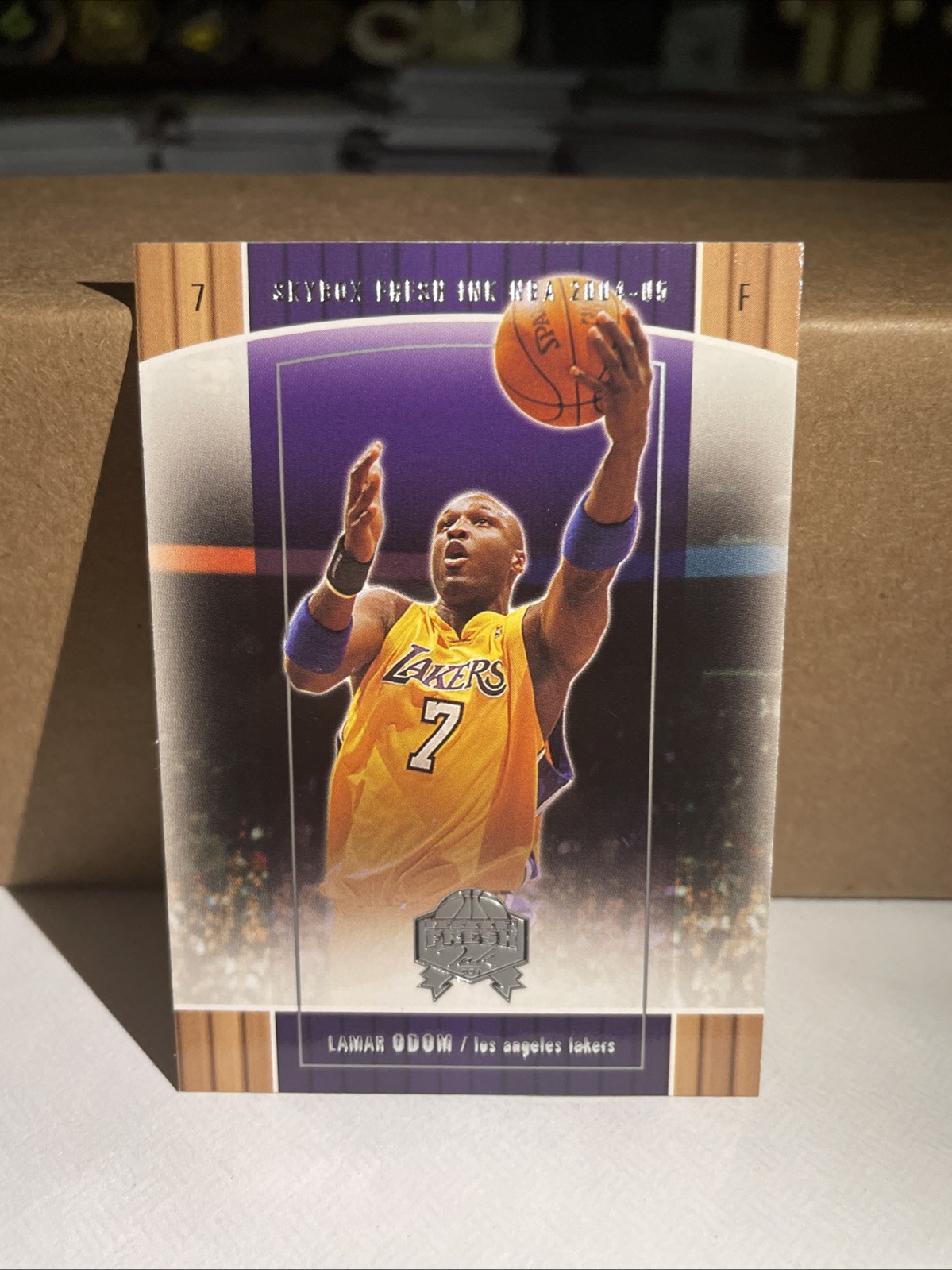Lamar Odom Skybox Fresh Ink 2004-05 Fleer #45 Lakers 
