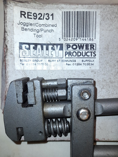 Sealey RE92/31 Joggler, Flanging  And Punch Tool For Sheet Metal Work