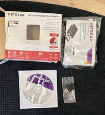 Netgear A6100 AC600 WiFi USB Adapter Complete In Box