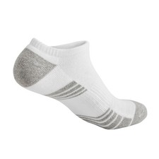 Member Mark Men's No-Show Athletic Sports Socks Made in USA, White, 10 Pairs