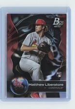 2023 Bowman Platinum Matthew Liberatore #9 St. Louis Cardinals