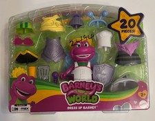 Mattel Barney's World Dress Up Barney 20-Piece Figure Set