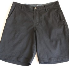 Lululemon Black Canvas Technical Vintage Shorts Men's 36