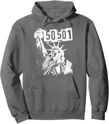 50501 Protest Matching Anti Trump Cool American Lover Unisex Hooded Sweatshirt