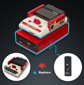 FDSKey Drive Emulator For Nintendo Famicom Disk System SD Card OLED Screen
