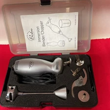 Wolfgang Puck Bistro Collection 5 Piece Immersion Hand Blender Silver 