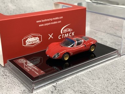 1:64 1967 Alfa Romeo 33 Stradale Coupè Prototipo Alloy Diecast Model Car