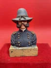 Civil War Union Officer Bust – Hand Painted Historical Figure