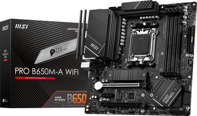 PRO B650M-A WiFi ProSeries Motherboard (AMD Ryzen 9000/8000/7000 Series Proce...