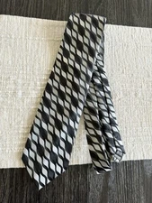 Bergamo New York Abstract Tie Multicolor Vintage Retro Look