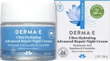 DERMA-E ULTRA HYDRATING ADVANCED REPAIR NIGHT CREAM 2 OZ NEW