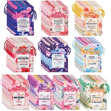 60 Pcs Mother's Day Christian Drawstring Gift Bags Bulk Church Gifts Floral I...
