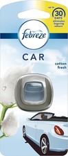Febreze Cotton Fresh Auto Clip Lufterfrischer 6er Pack - Geruchsbeseitigung