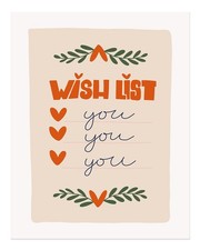 Playful Wishlist Wall Art for Home Decor Playful Whimsical