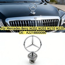 Stern Motrohaube Emblem A2218800086 Für Mercedes Benz W202 W203 W210 W220