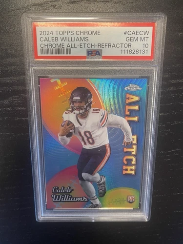 2024 Topps Chrome - All-Etch Caleb Williams #CAE-CW Refractor (RC)