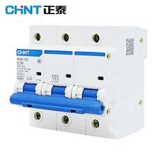 CHINT NXB-125 4P C100 Circuit Breaker + SHT-X3 AC230/400V Shunt Trip Release Kit