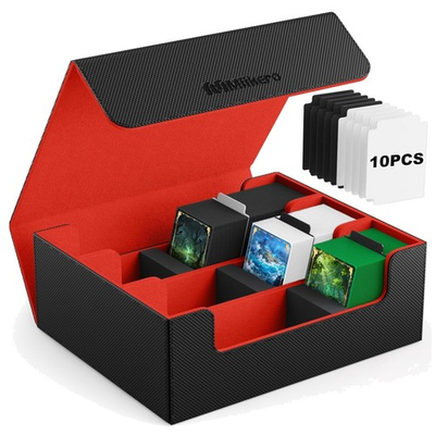 #ad #ad Commander Deck Box for YuGiOh MTG Sport Cards $62.69