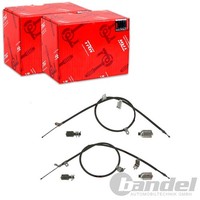 2X Trw Handbremsseile Passend FüR Nissan Qashqai Links+Rechts