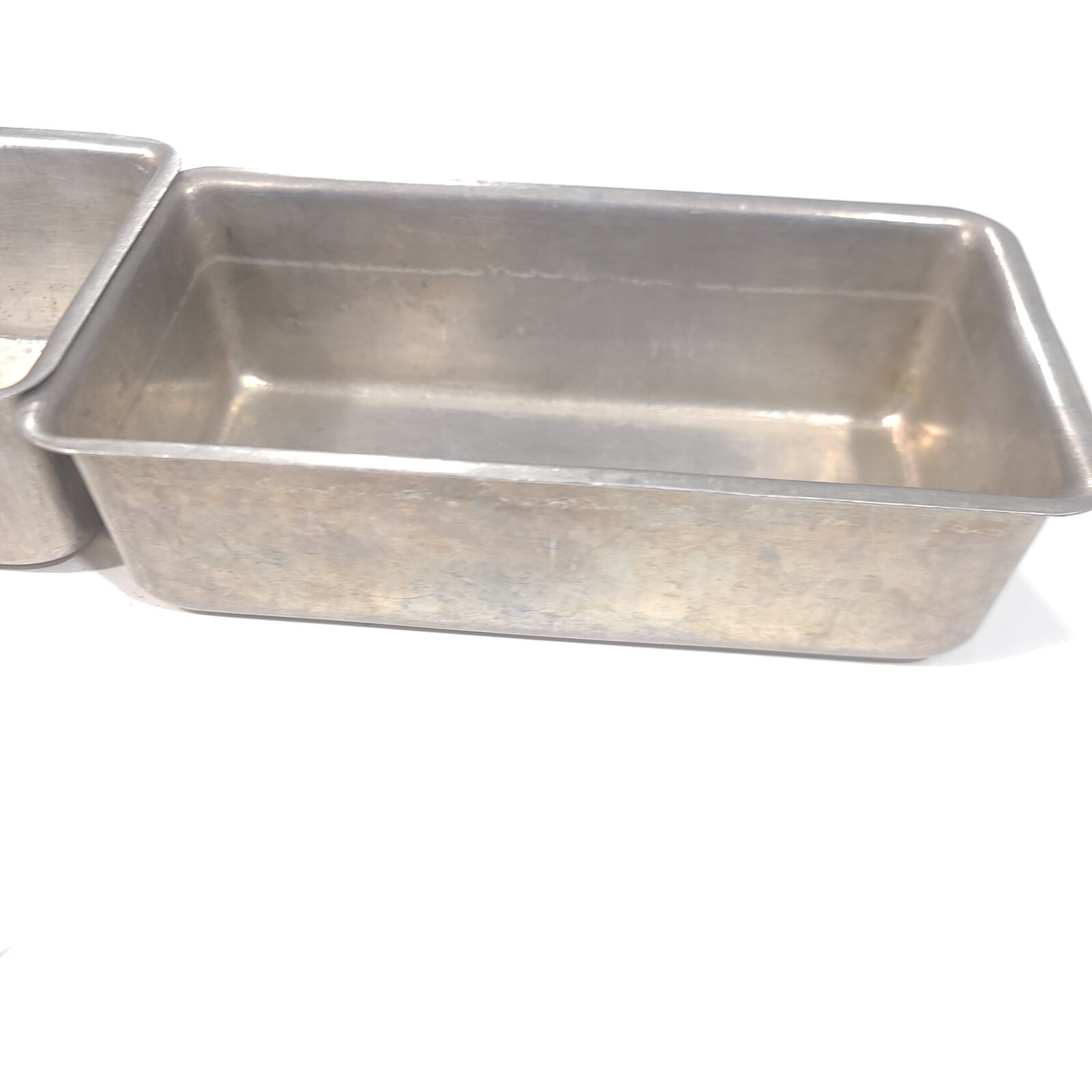 3 Small Vintage MIRRO Aluminum USA 7 1/2 x 3 3/4 x 2 1/4 Meat Loaf