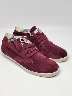 Keds Men s Sz 9 Keds Champion Chukka low rise Sneakers burgundy color
