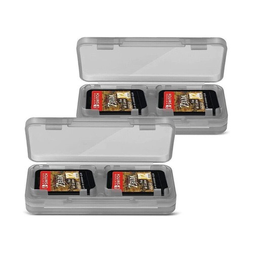 4-in-1 Game Cartridge Cards Holders Protector Case for Nintendo Switch Games USA - Picture 2 of 10