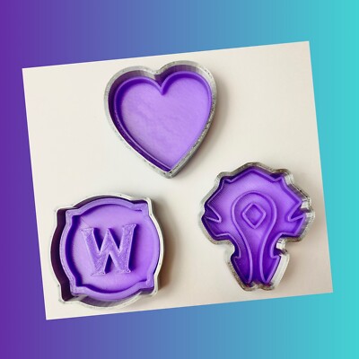 3er Set World Of Warcraft Love Ausstechformen