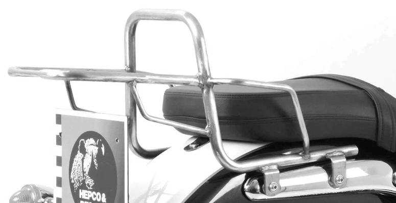 Portaequipajes Triumph Bonneville Speedmaster/Caja superior - Cromo POR H&B (2005-10) Foto 2 de 4