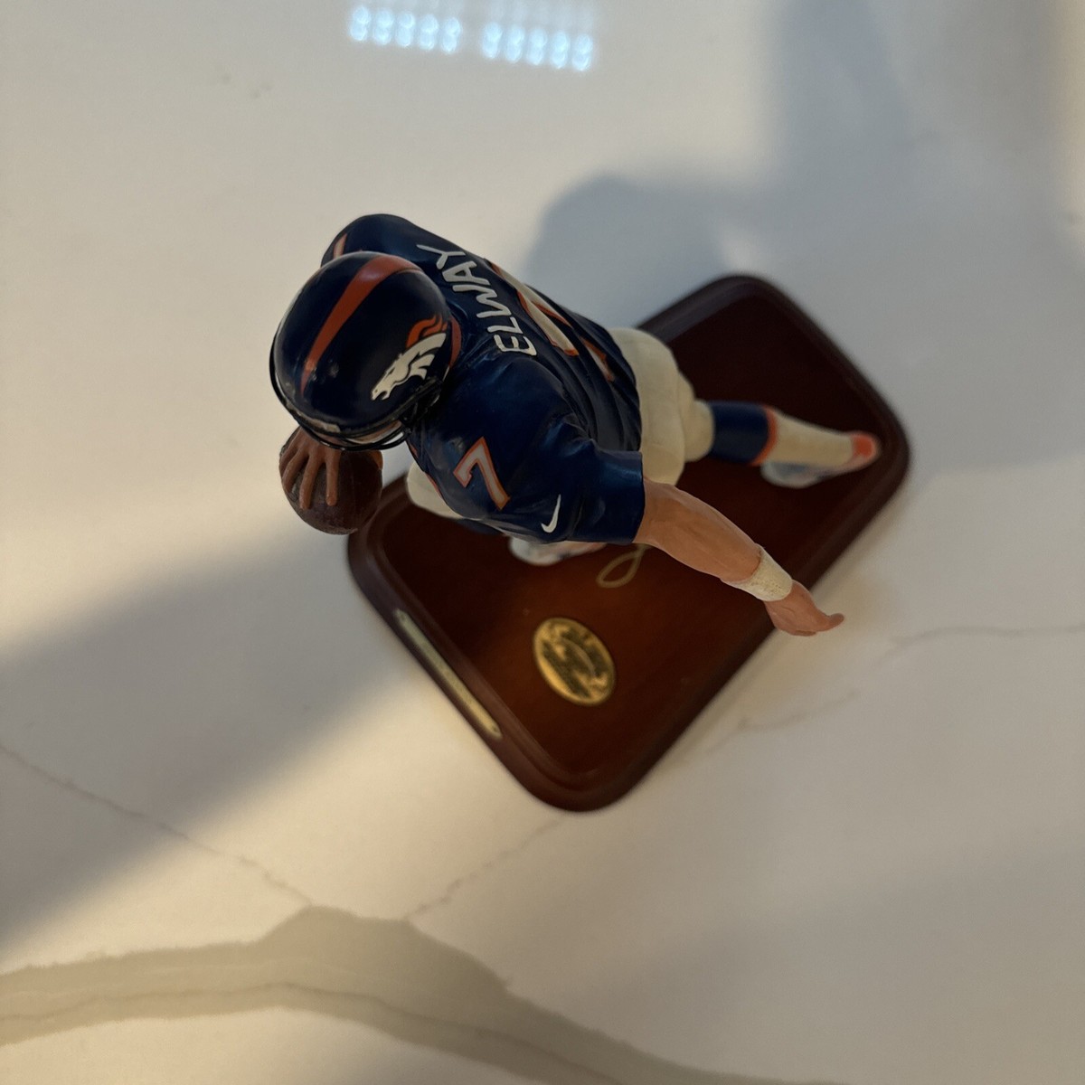 JOHN ELWAY DANBURY MINT LIMITED EDITION FIGURINE 9 INCH BRONCOS