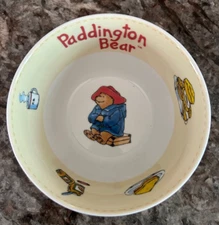 Vintage Paddington Ceramic Bear Royal Worcester Bowls  (Set of 2)