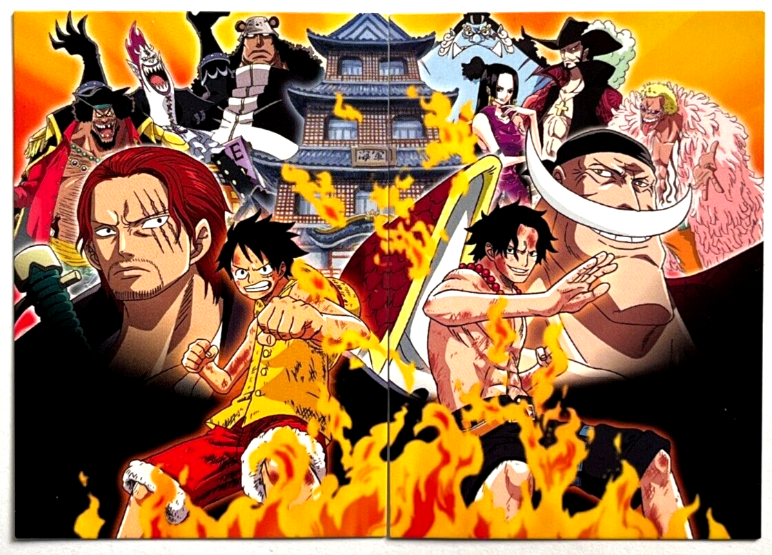 2022 ONE PIECE Epic Journey Panini Card #100-101 LUFFY ACE NICO