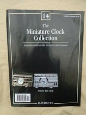 HACHETTE Classic Miniatur Uhrensammlung - London Bus Uhr Ausgabe 14