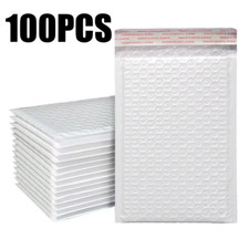 500PCS Poly Bubble Mailers Padded Envelopes Self Seal Bubble Lined Waterproof Cu