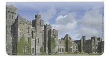 Irish Castles Designer Checkbook Cover, Credit Card Slots & Pen Loop