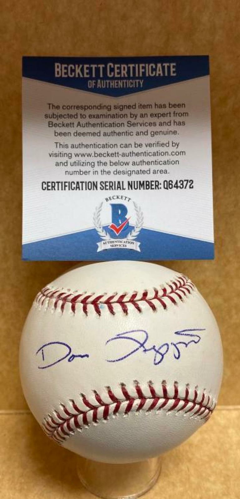 Professional Player Autographed Signed DON LEPPERT PITTSBURGH PIRATES M.L. BASEBALL BECKETT Q64372 