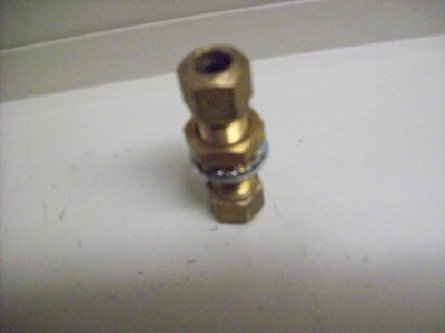 an) Gates Air Line Fitting G32300-0808 8ABC-8ABC-BKHD