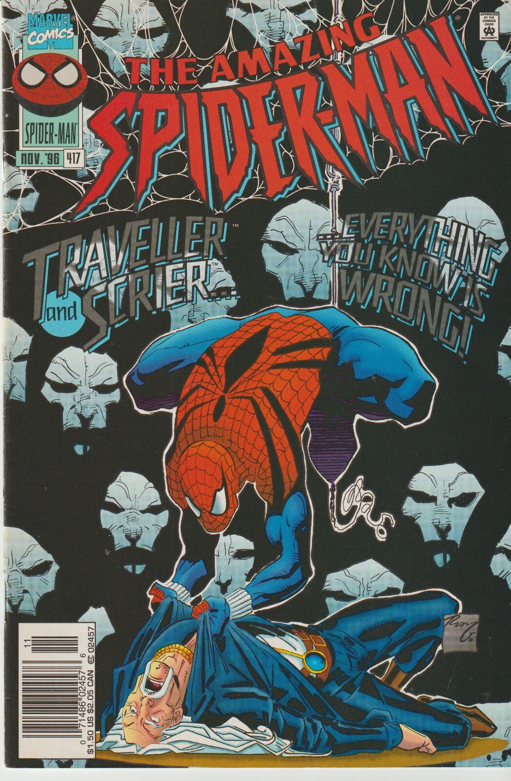 MARVEL COMICS AMAZING SPIDERMAN #417 (1996) 1ST PRINT VF
