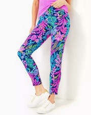 Lilly Pulitzer Calypso Coast Golf Pant Aegean Navy Size 2