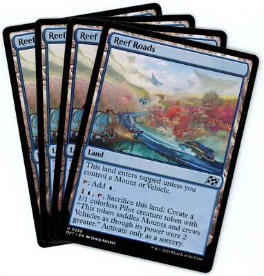 x4 Reef Roads - Aetherdrift - MTG - NM/M