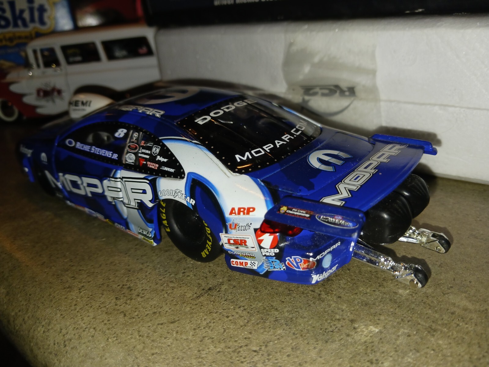 NHRA O6 Richie Stevens MOPAR Dodge Stratus Pro Stck 124scalRacing